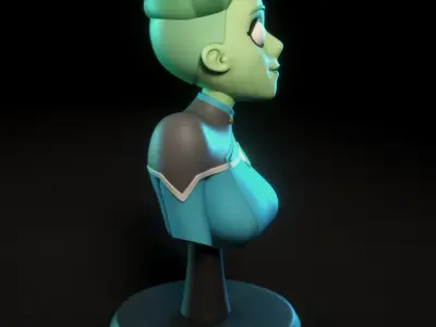 DVana Tendi bust Free 3D print model