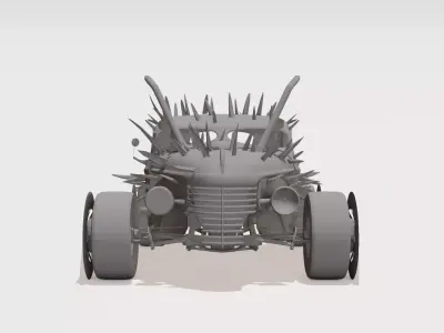Happy Road Buddy Car Cute Cartoon Toy Car 3D Printable for Kids  3D print model