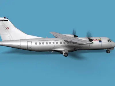 ATR  ATR-42-500 Air Lithuania 3D model