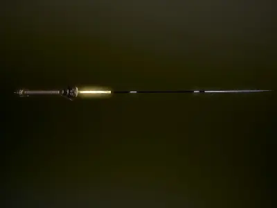 Pirate Saber Low-poly 3D model purchase