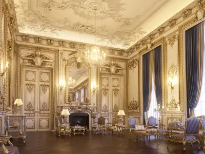 Shangri-La Hotel, Paris - VIP Lounge 