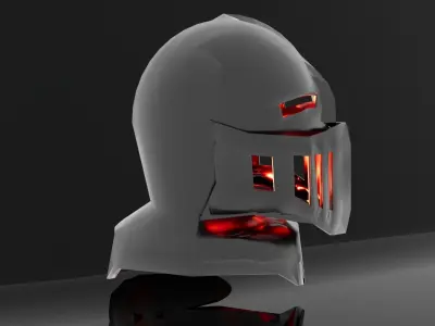 helmet armor 3D model