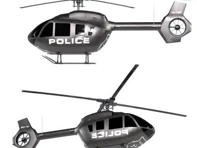 HELICOPTER VP-CPB 3D model