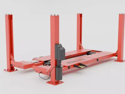 Car Lift Hunter L451 Model 3D model