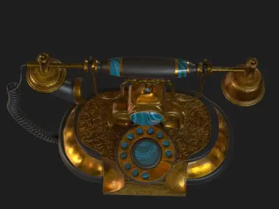 old phone 3D model