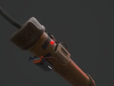 Custom Grenade - Models and Textures Low-poly Low-poly 3D model