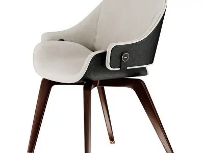 Furnitura dining chair 3D model