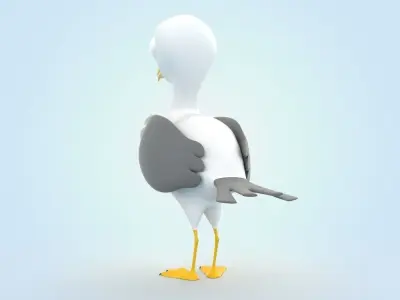 Seagull 3D model