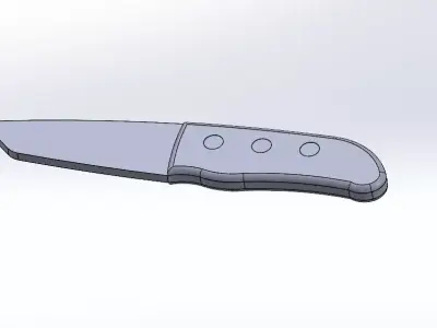 Training knife mk2 Free 3D print model