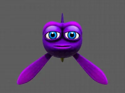 Fish V07 Low-poly 3D model