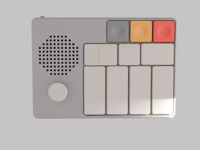 Pocket Audio HiChord - Aluminum Free 3D model