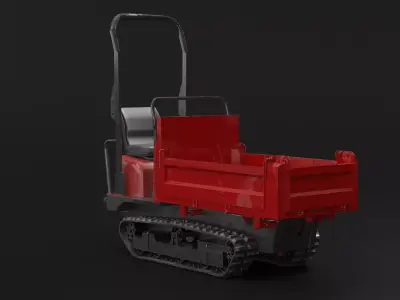 Yanmar C-12R Compact Tracked Carrier 3D model