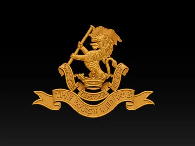 3D model Wellington Coat Of Arms 3D print model