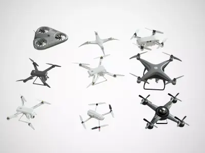 Dji drone  3D model