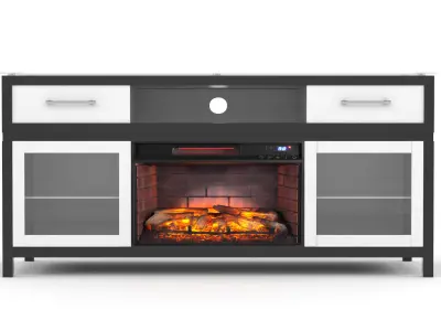 Electric Fireplace Free 3D model order