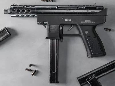 FREE Weapon Free low-poly 3D model