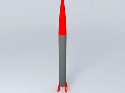 Rocket Free 3D model buy