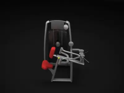 Upper Back Machine 3D model