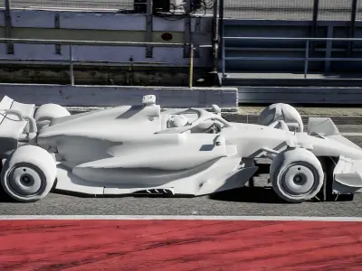  Visa Cash App VCARB 01 F1 Team 2024 Formula 1 Race Car 