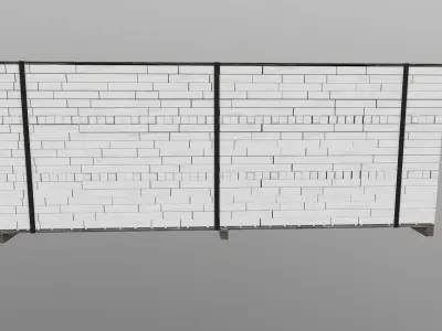 Wood Package  Low-poly 3D model