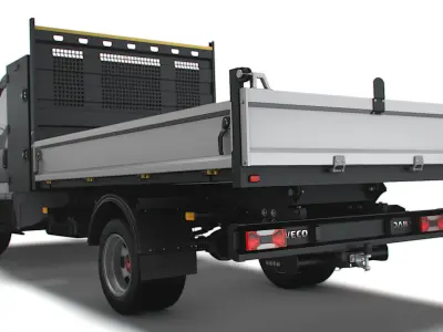 Iveco Daily Single Cab Tipper Toolpod 2023 3D model