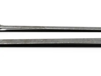 Uruk-hai sword Low-poly 3D model