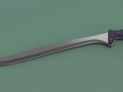 Junglee - Short Sword 3D model
