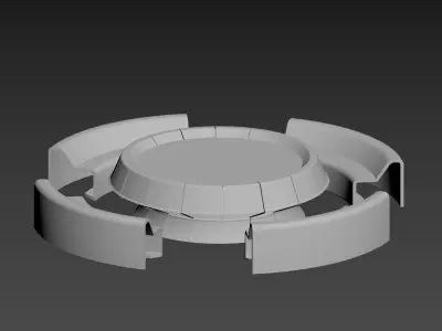 vr chair cycle Free 3D model
