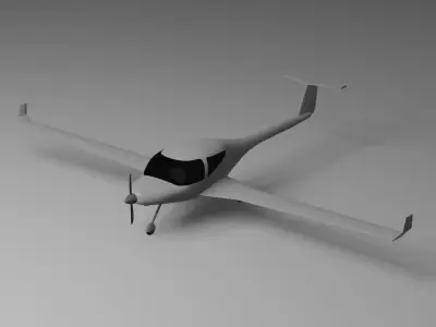private Aircraft 3D model