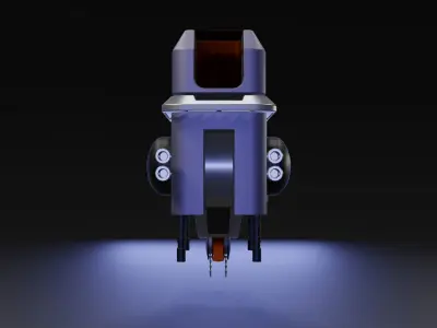 Fighter Space Ship   3D model