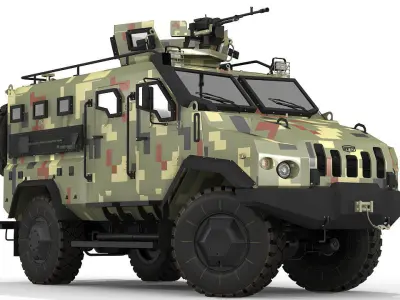 APC VARTA  whith  modul 3D model