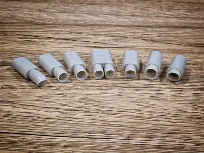 10th scale RC Drift Car Body Accessories Exhaust pack 3D print model purchase