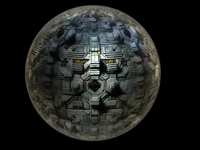 PBR Sci-Fi Seamless Realistic Material SBSAR 4k Texture 031 Texture