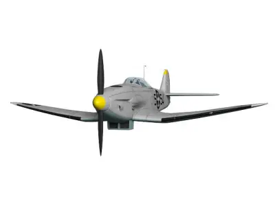 Heinkel He112 B-0 3D model