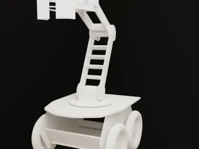 Mobile Robot Free 3D model