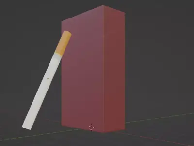 Cigarettes  3D model