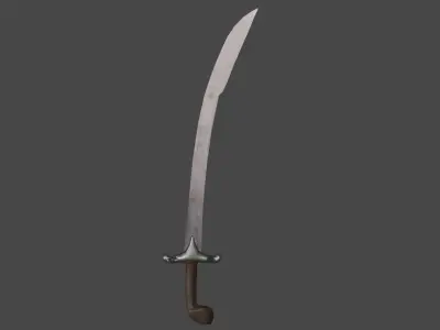 OTTOMAN EMPIRE SWORD Free 3D model