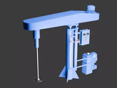 Dissolver - Stirring machine - A high dispersion dissolver 3D model