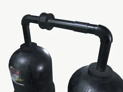 Chemical Tank 3D model buy
