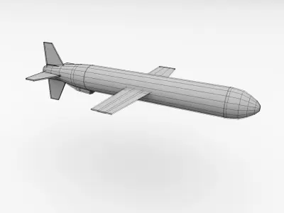 Tomahawk Cruise Missile 3D model