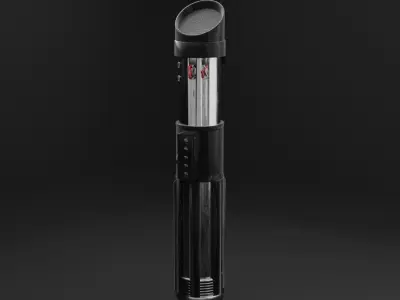 dart vader lightsaber 3D model