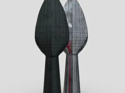 CC0 - Arrowhead 3 Free low-poly 3D model