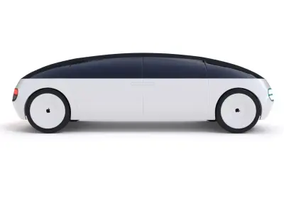 Apple Car Concept 3D model 3D model