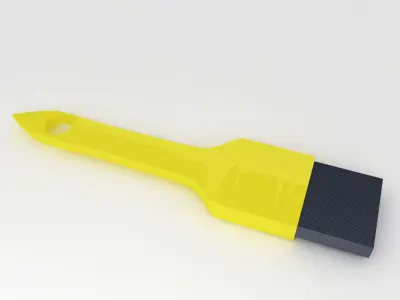 Paint brush 3d model 3D model