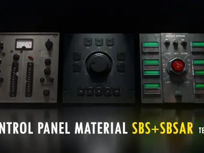 5 Control Panel Material  Texture