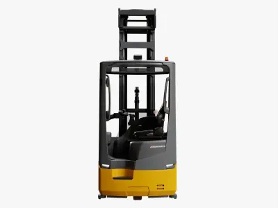 Jungheinrich ETV 216i Reach truck Low-poly 3D model