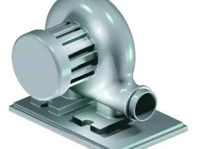 Industrial Air Blower 3D model