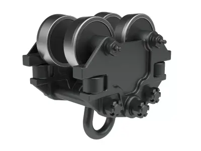 guide rollers 3D model