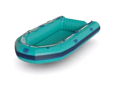 Dinghy 3D model 2