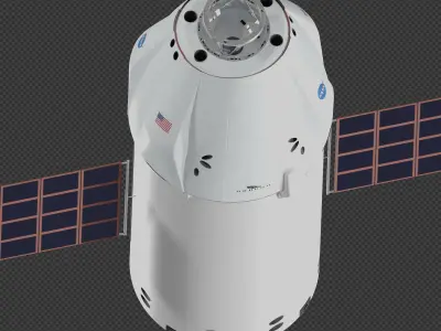 ISS Deorbit Vehicle 3D model